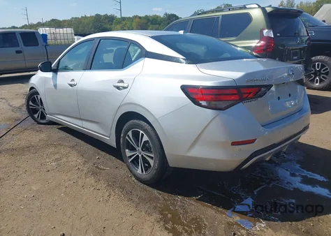 2021 Nissan Sentra Sv Xtronic Cvt z USA, uszkodzony, nr VIN 3N1AB8CV6MY297522